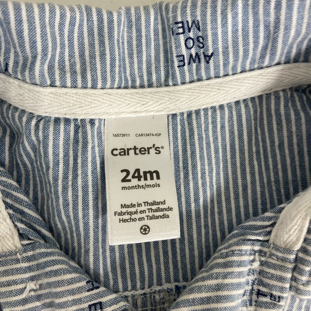 NWOT EUC BUNDLE Carter’s baby boy’s jumper onesie shirt‎ 24 months clothing set - Picture 4 of 7